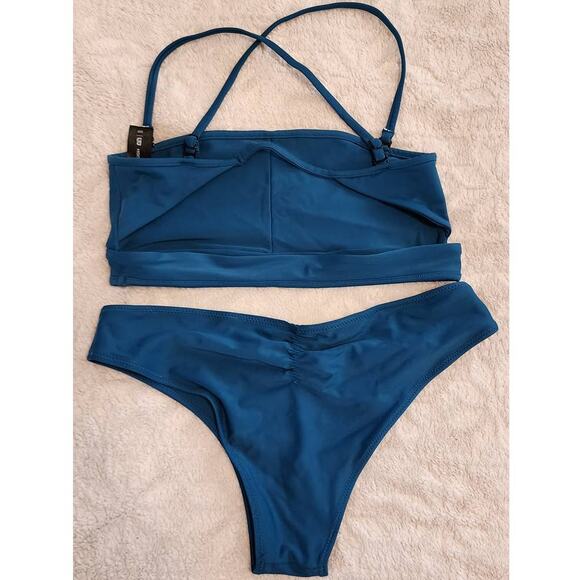 Blackbough Zoe Top Moderate Bottom Bikini 2pc Set Size S/L - Picture 4 of 12